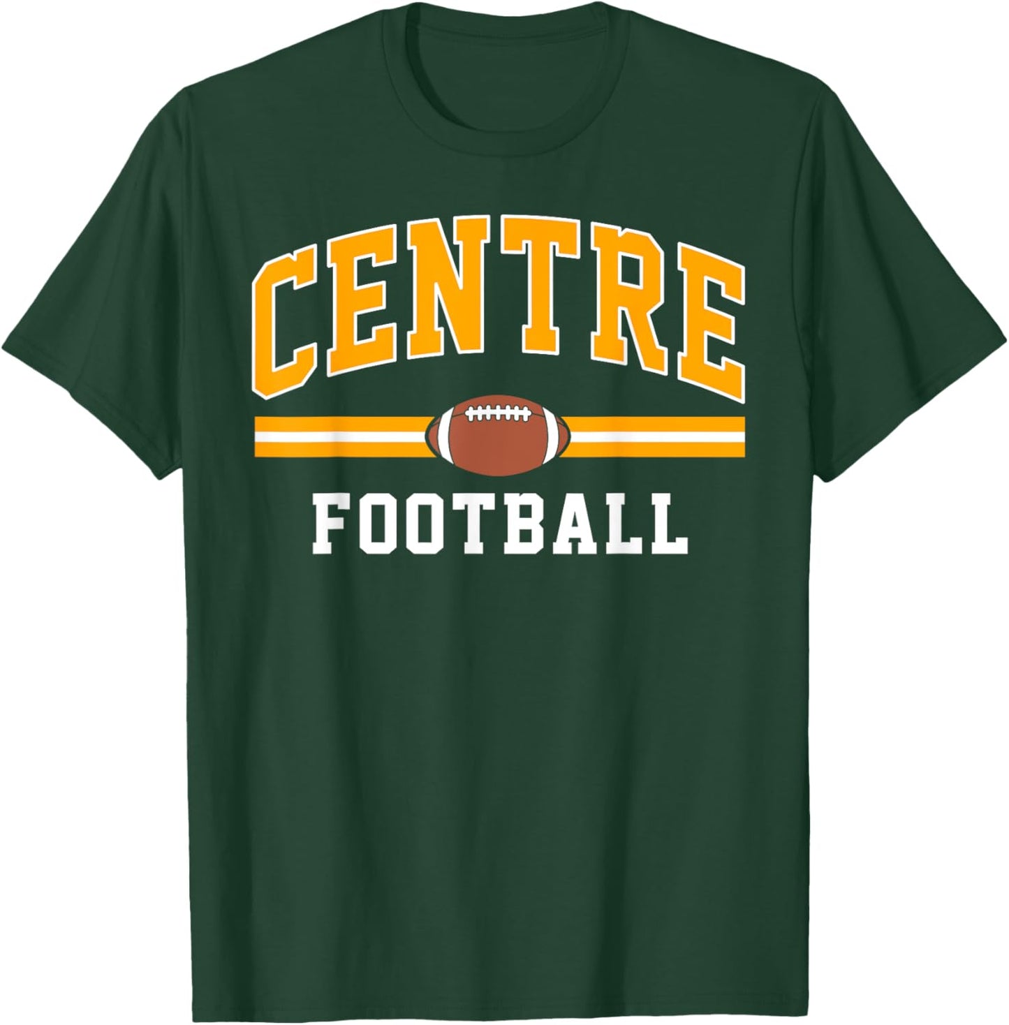 Centre College Football Arch Vintage Design Women T-Shirt - T-Shirt | Forest
