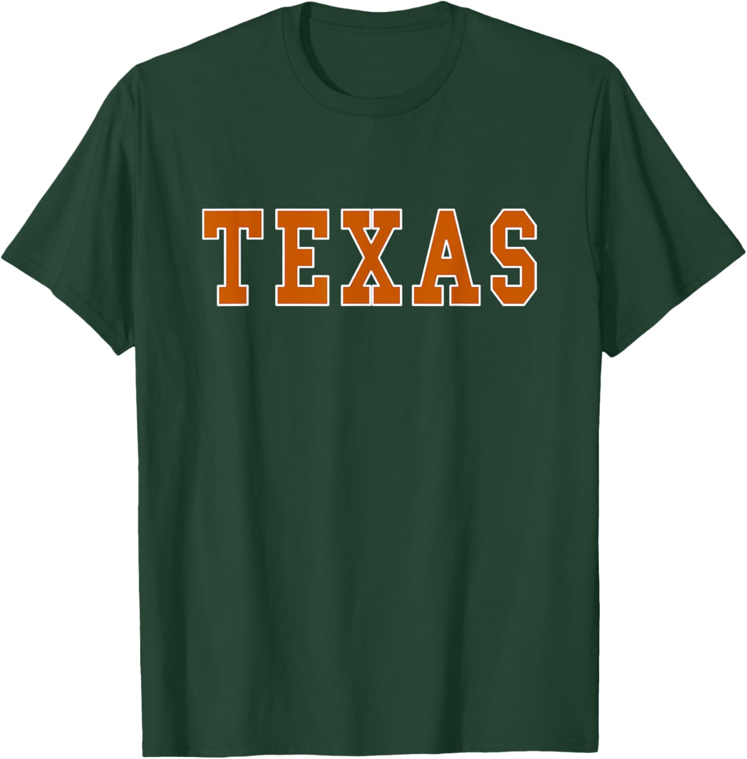 Graphic Crew Inc. TEXAS - Throwback Design - Classic T-Shirt - T-Shirt | Forest