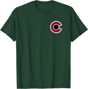 Colorado Avalanche Front/Back Navy NHL Officially Licensed T-Shirt - T-Shirt | Forest