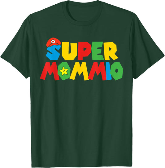 Funny Super Gamer Mom Unleashed Motherly Powers Mothers Day T-Shirt - T-Shirt | Forest