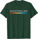 Montpelier VT Vermont Retro Design T-Shirt - T-Shirt | Forest