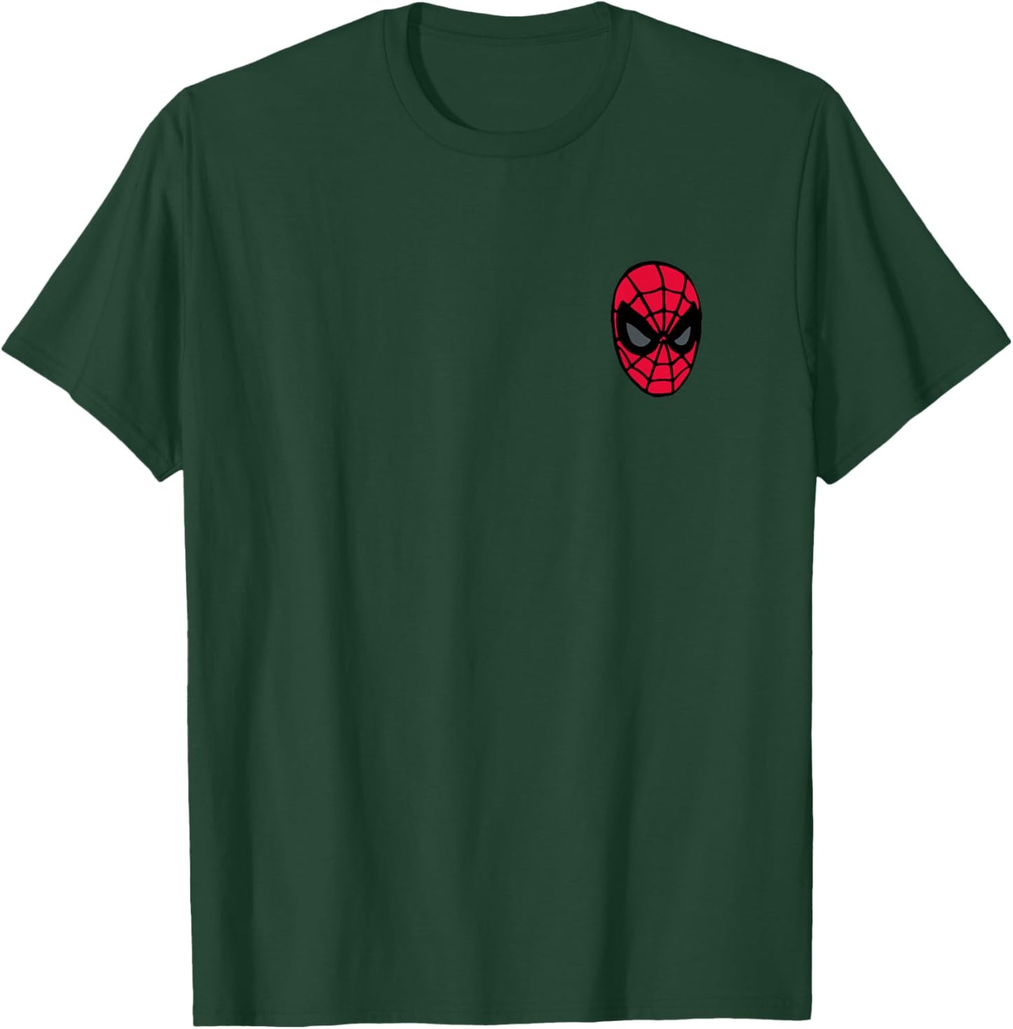 Spider-Man - Americana Swinging Flag T-Shirt - T-Shirt | Forest