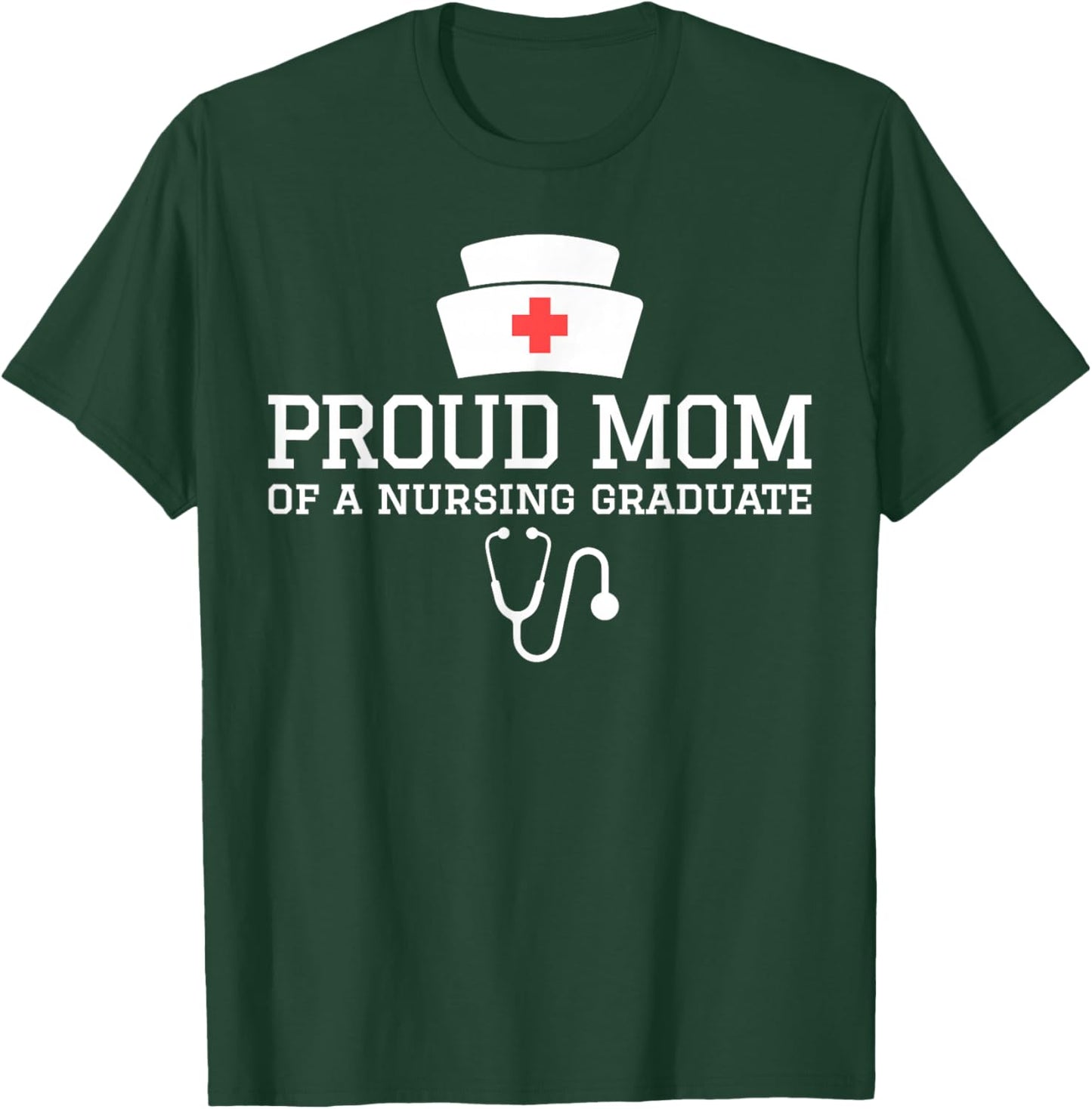 Nurse Senior 2026 Graduation T-Shirt - T-Shirt | Forest