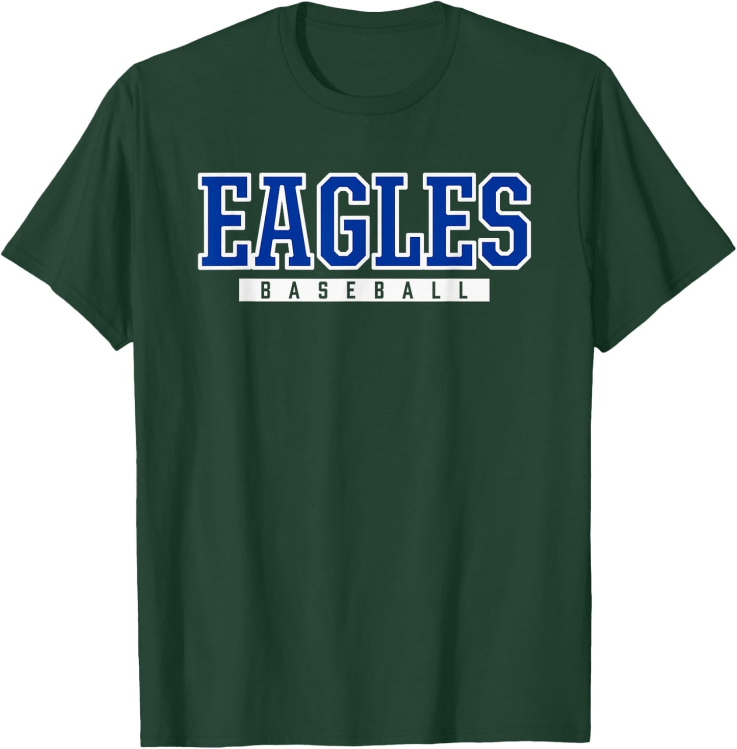 Barbers Hill Eagles Baseball T-Shirt - T-Shirt | Forest