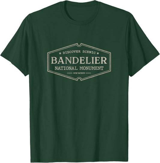 Bandelier National Monument New Mexico | Scenic Bandelier NM T-Shirt - T-Shirt | Forest