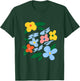 Funny 8647 Subtle Floral Style 86 47 Roman Numerals Retro T-Shirt - T-Shirt | Forest