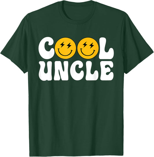 Uncle One Happy Dude Birthday Theme Family Matching T-Shirt - T-Shirt | Forest