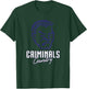 Yuma Criminals Logo Country HS T-Shirt - T-Shirt | Forest