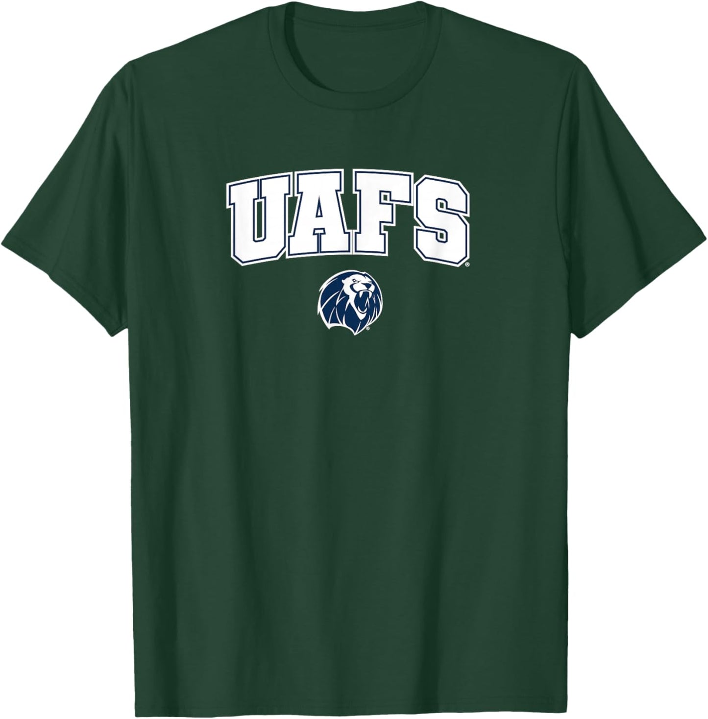 University of Arkansas Fort Smith Lions Arch Logo T-Shirt - T-Shirt | Forest
