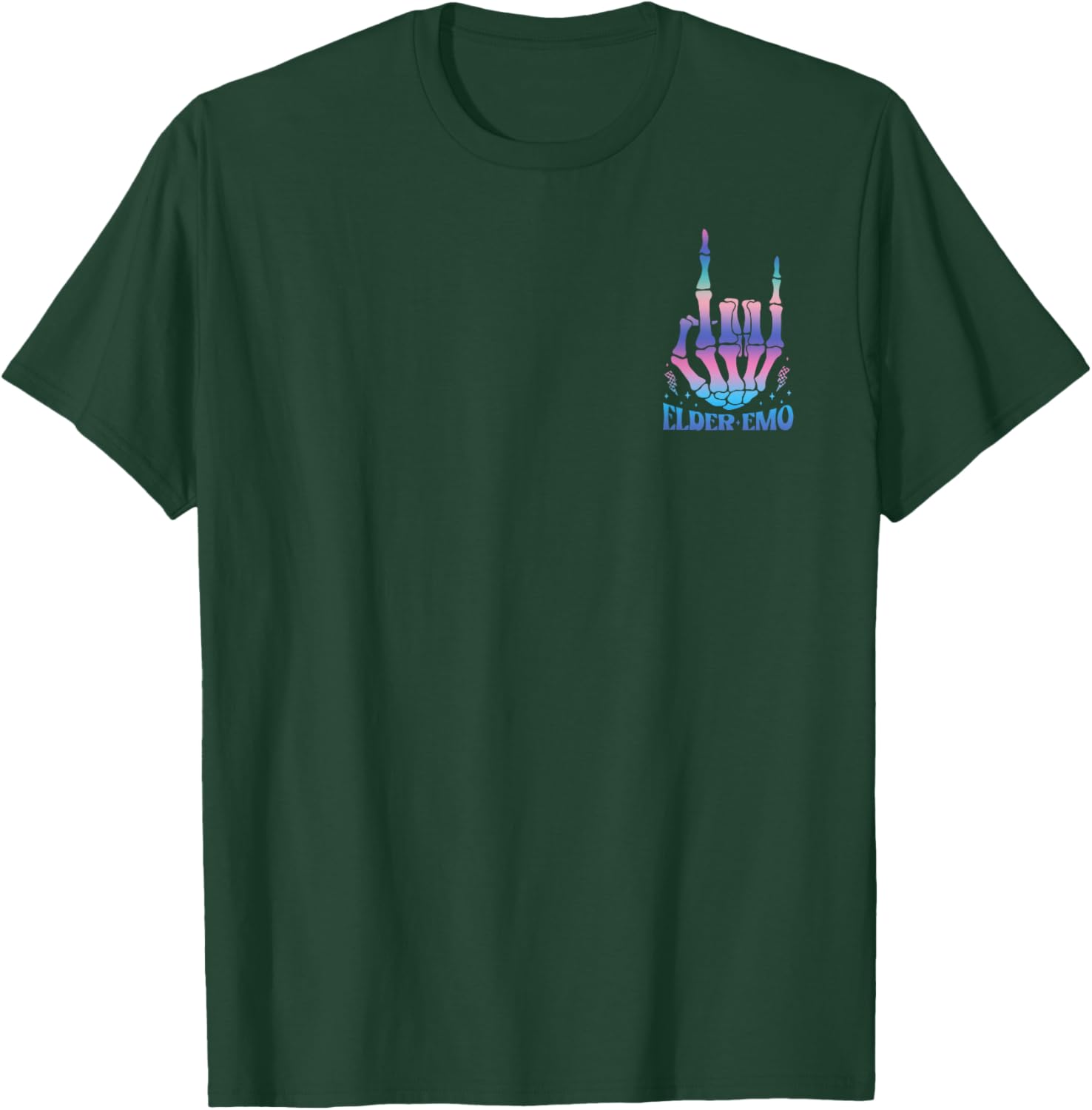 Elder Emo Club It was Never A Phase - 2 Sided T-Shirt - T-Shirt | Forest