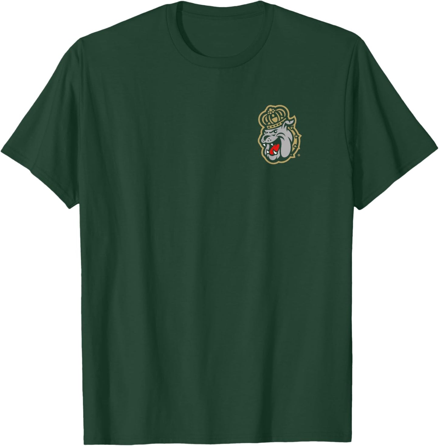 James Madison Dukes Front/Back Icon Purple T-Shirt - T-Shirt | Forest