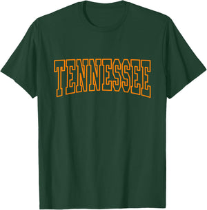 TENNESSEE - Throwback Design - Classic T-Shirt - T-Shirt | Forest