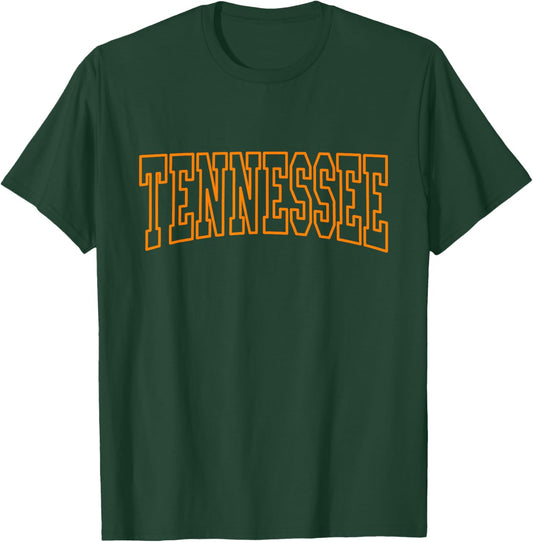 TENNESSEE - Throwback Design - Classic T-Shirt - T-Shirt | Forest