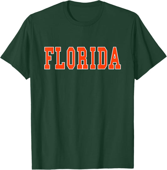 Florida Throwback Design Classic T-Shirt - T-Shirt | Forest