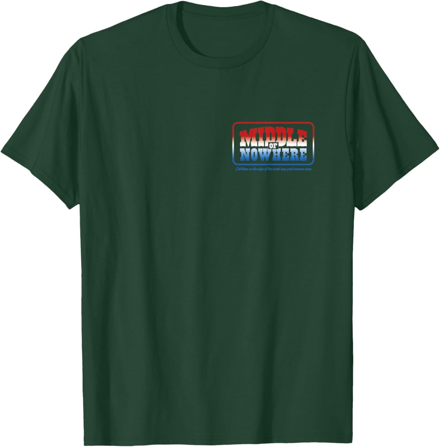 Official Kacey Musgraves Middle of Nowwhere Badge T-Shirt - T-Shirt | Forest