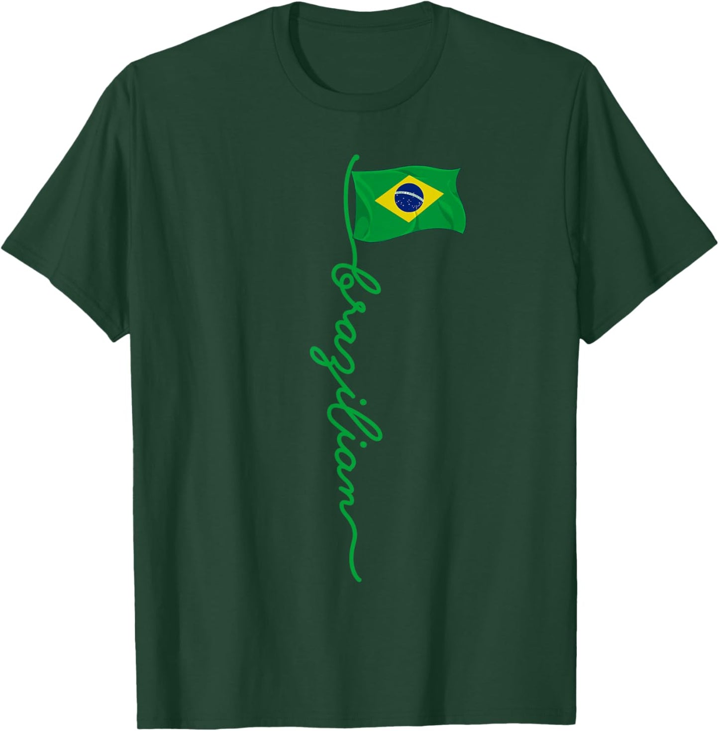 Brazil Signature Brazilian T-Shirt - T-Shirt | Forest
