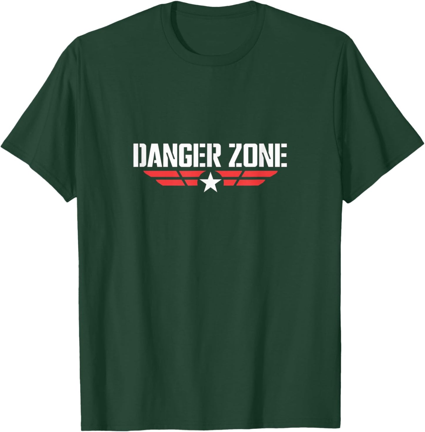 Enter the exciting danger zone graphic T-Shirt - T-Shirt | Forest