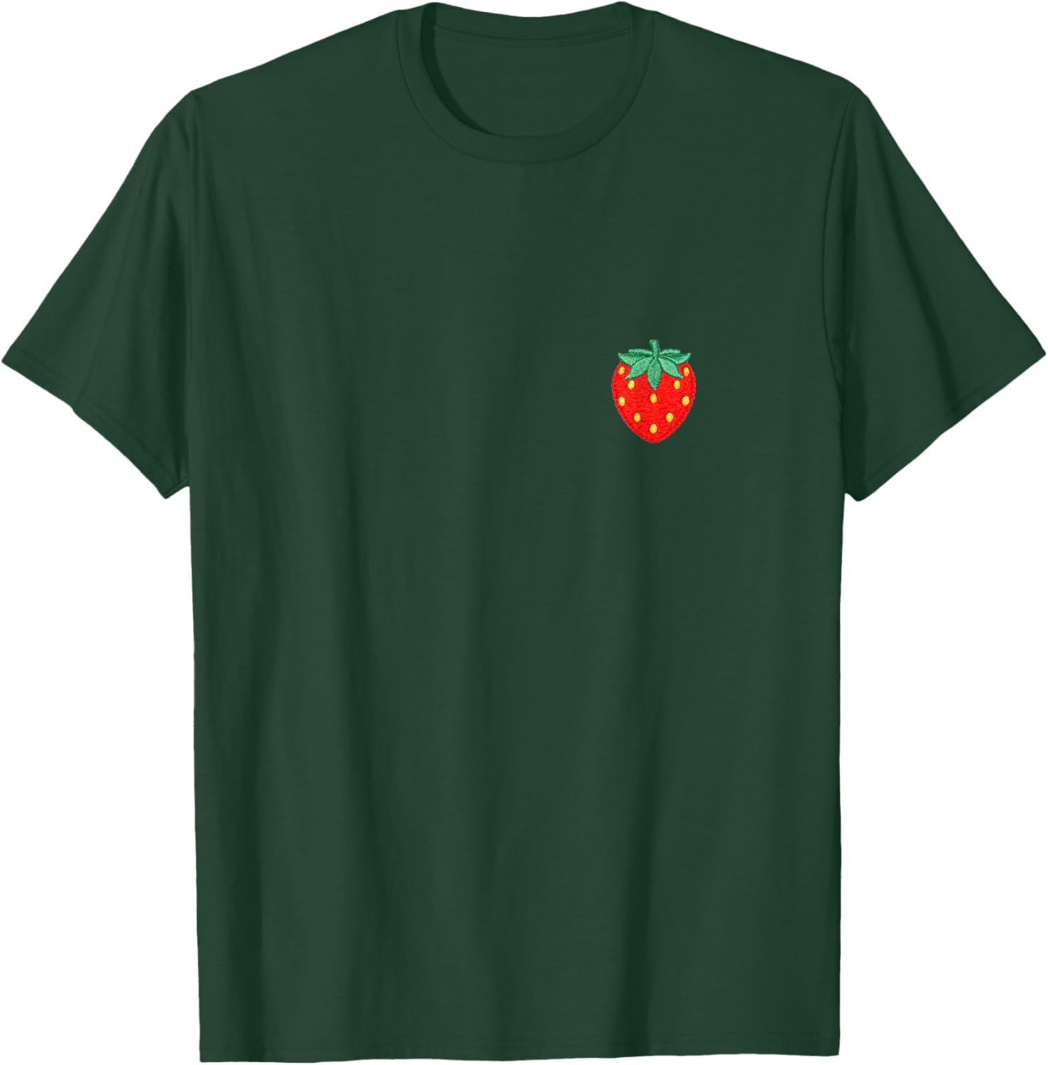 Design de Poche en Forme de Fraise - Esthétique - Baie Douce T-Shirt - T-Shirt | Forest