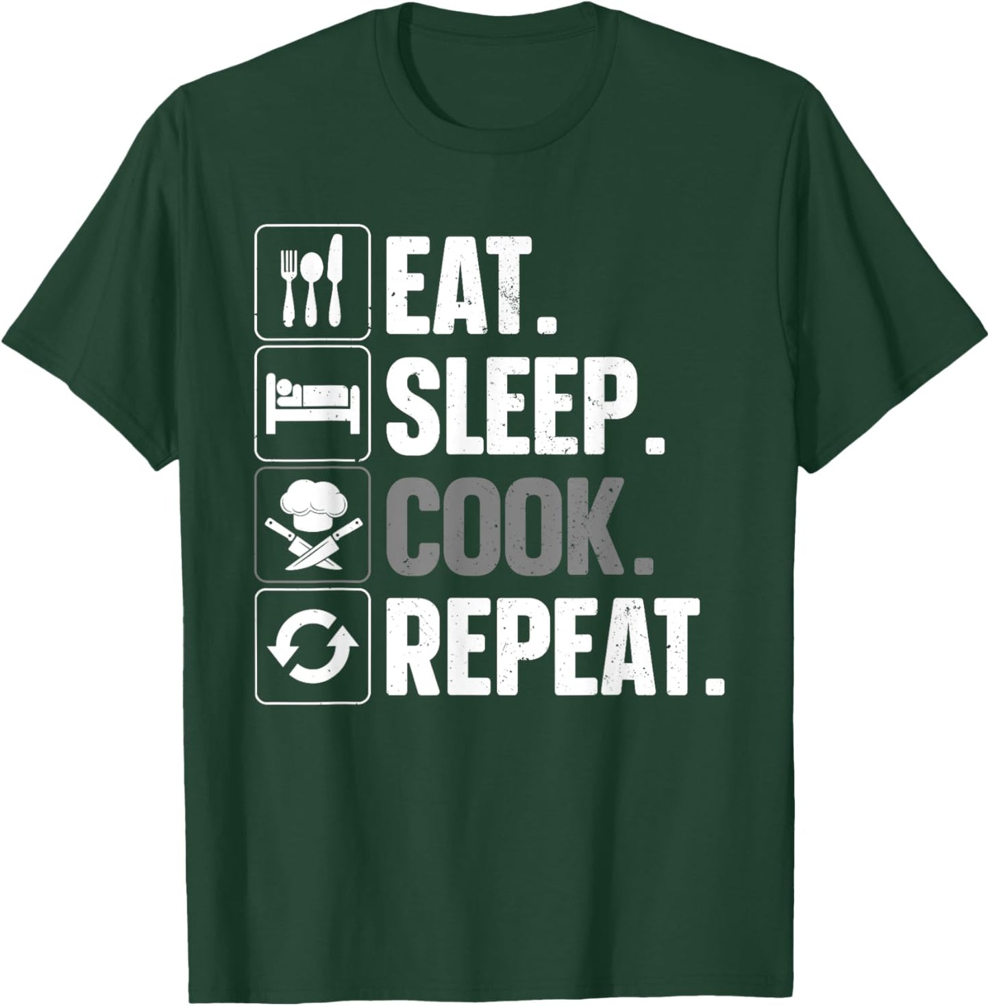 Funny Chef Design Women Cooking Culinary Cook Chef T-Shirt - T-Shirt | Forest