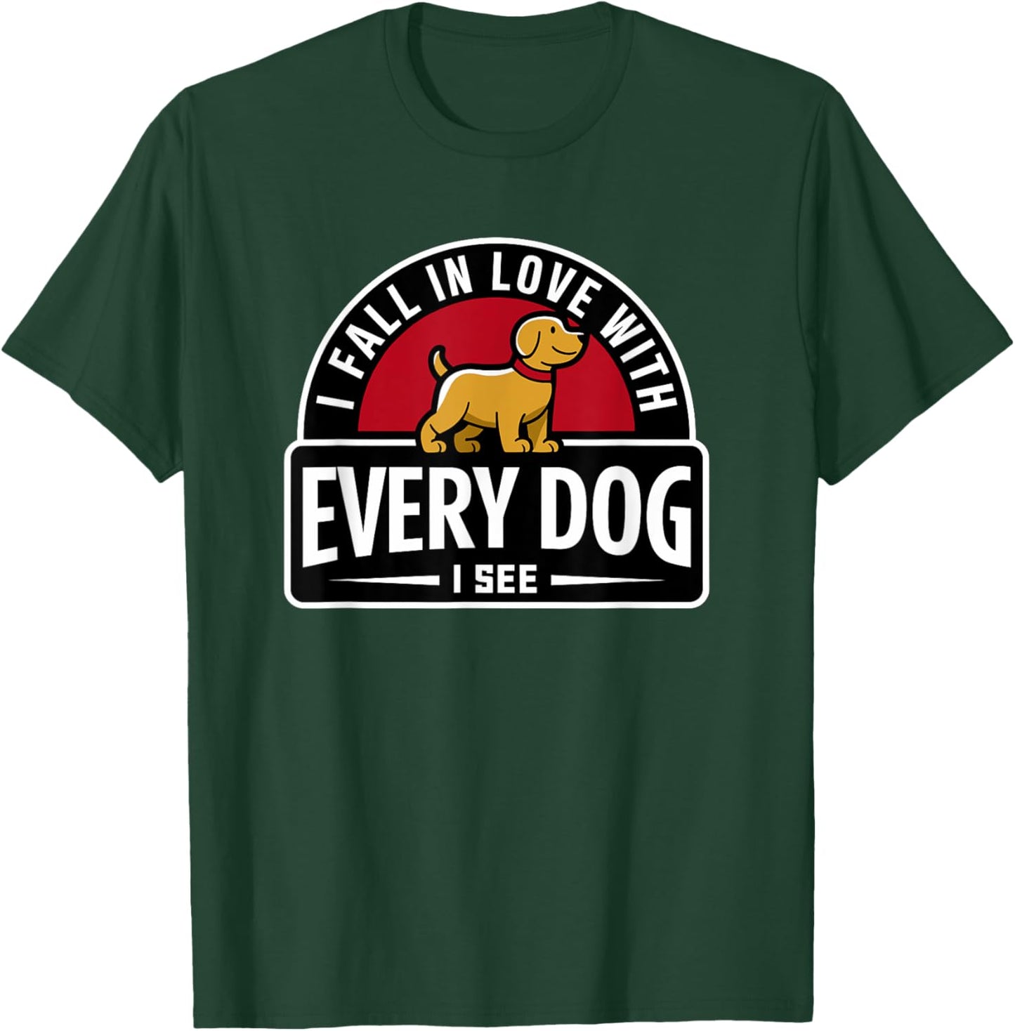Funny Dog T-Shirt - T-Shirt | Forest