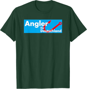 Fisherman for Germany , black, S T-Shirt - T-Shirt | Forest