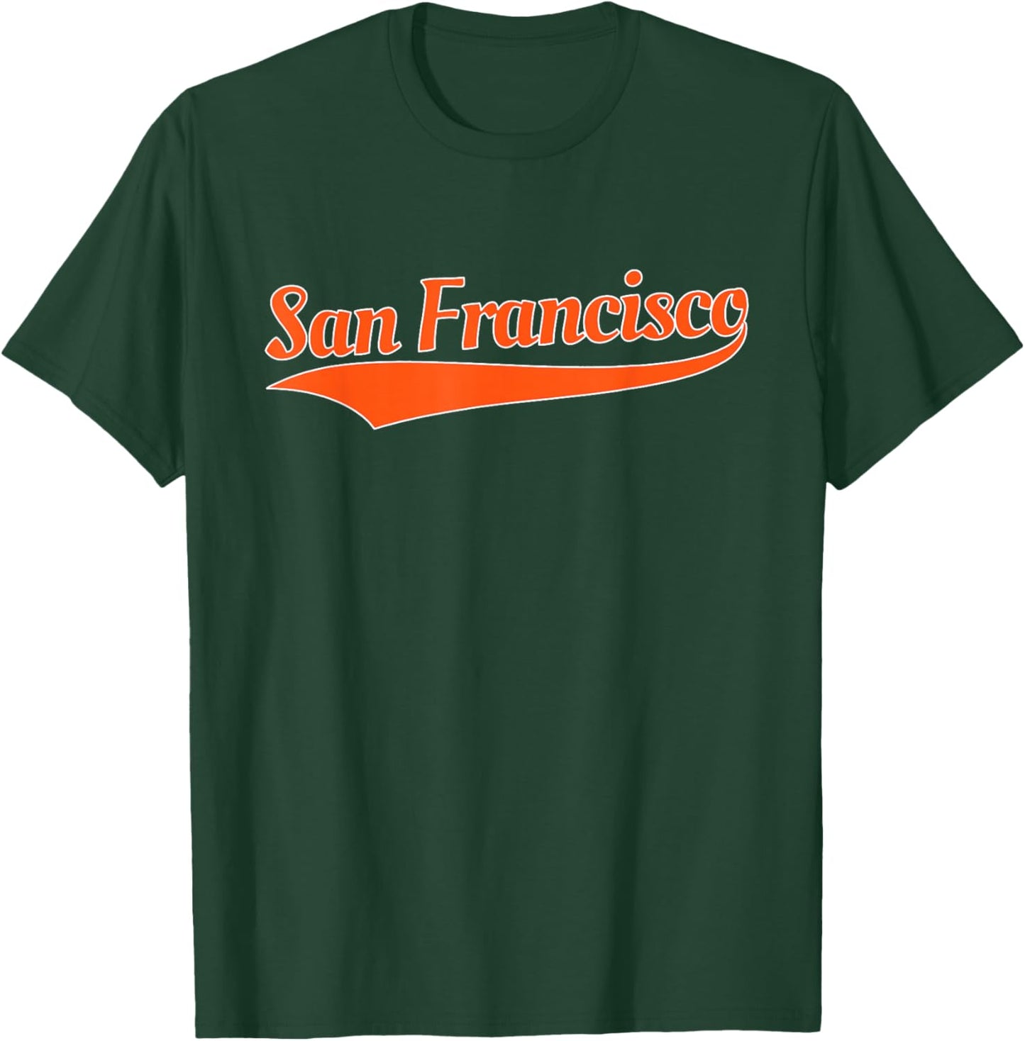 SAN Francisco - Throwback Design - Classic T-Shirt - T-Shirt | Forest