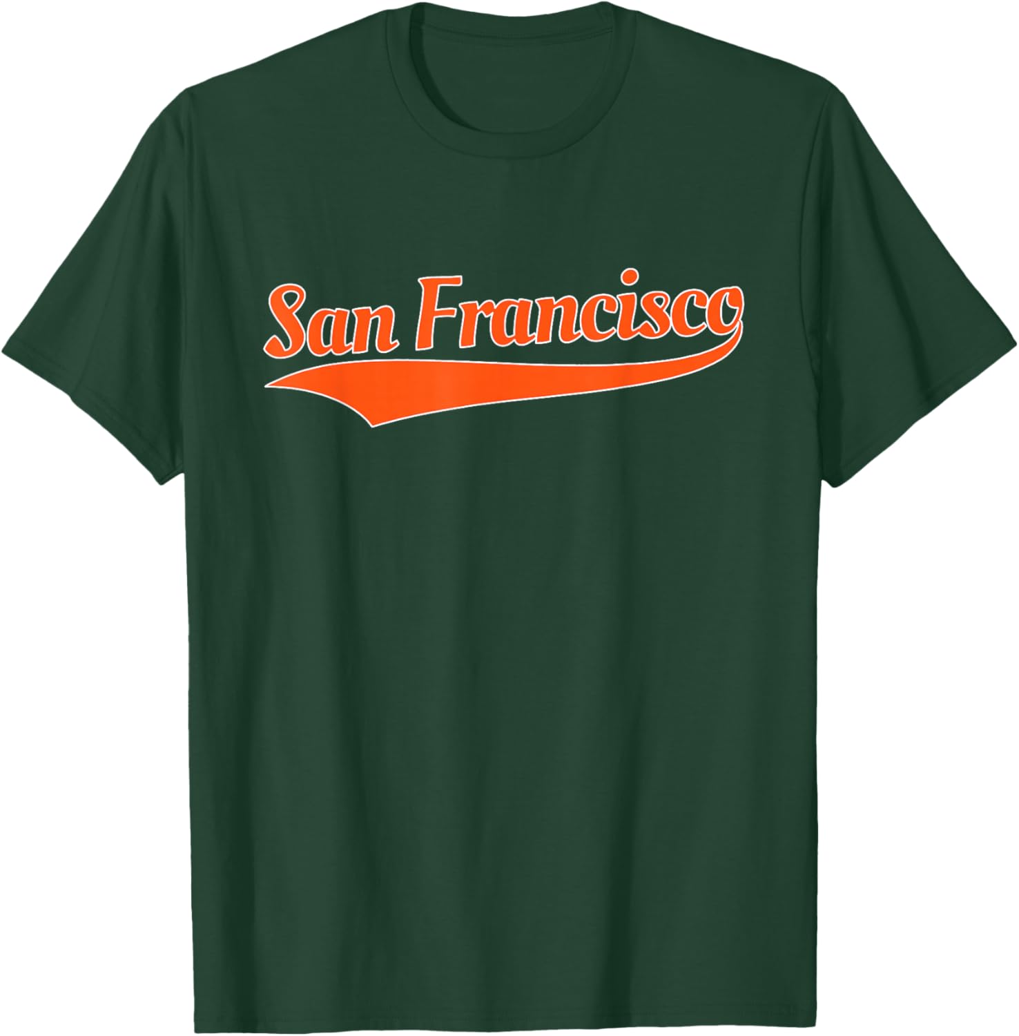 SAN Francisco - Throwback Design - Classic T-Shirt - T-Shirt | Forest