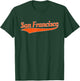 SAN Francisco - Throwback Design - Classic T-Shirt - T-Shirt | Forest