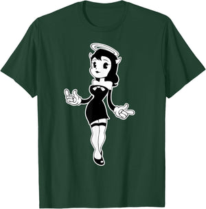 Alice Angel Gothic Angel Sent from Above Vintage Cartoon T-Shirt - T-Shirt | Forest