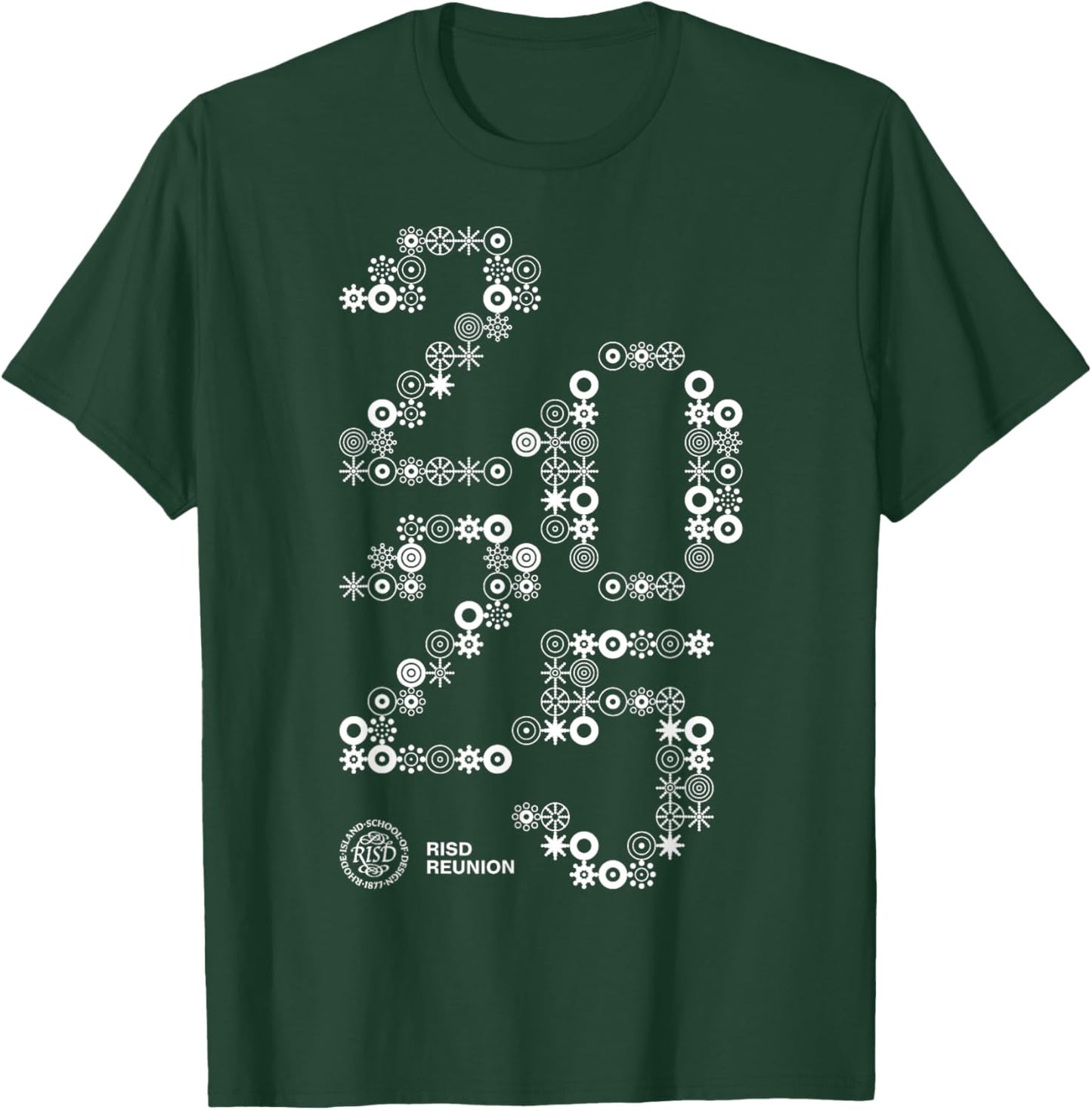 2025 Rhode Island School of Design Reunion T-Shirt - T-Shirt | Forest