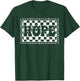 Retro Checkered Jesus Hope Psalm 130:5 Christian T-Shirt - T-Shirt | Forest