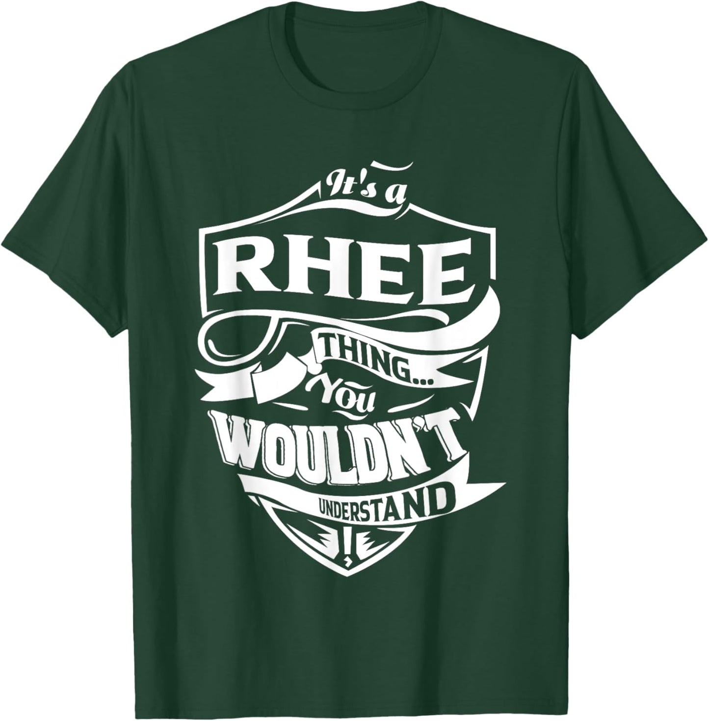 It is a RHEE Thing Gifts T-Shirt - T-Shirt | Forest