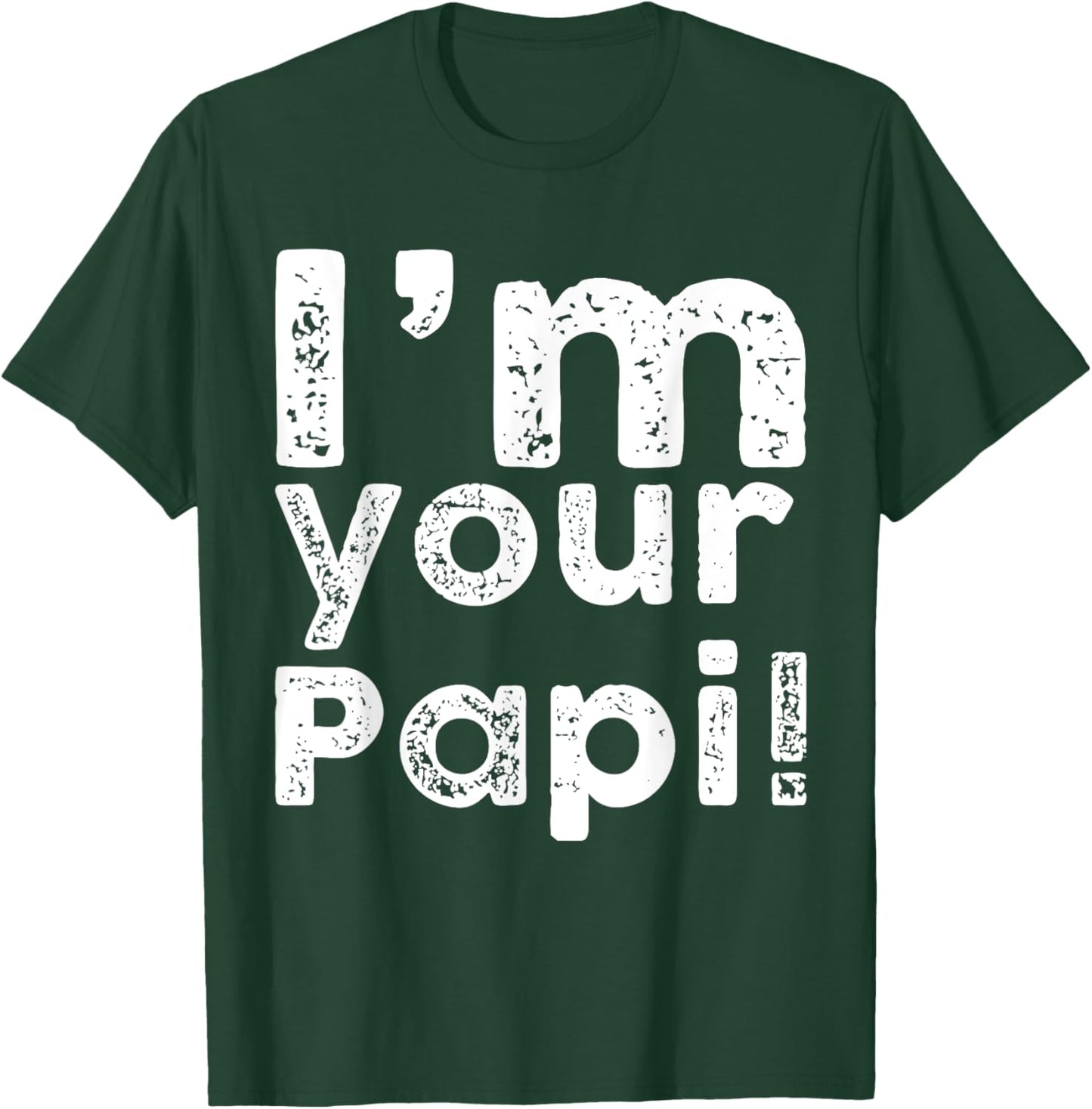 Im Your Papi Vintage Wrestling Boys Kids T-Shirt - T-Shirt | Forest