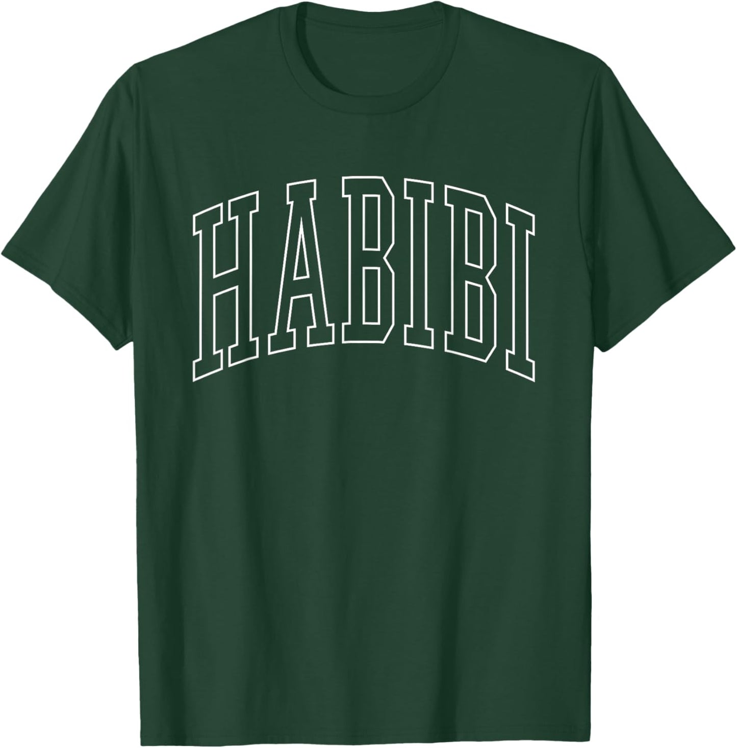 Habibi Lebanese Preppy Lebanon Arabic T-Shirt - T-Shirt | Forest