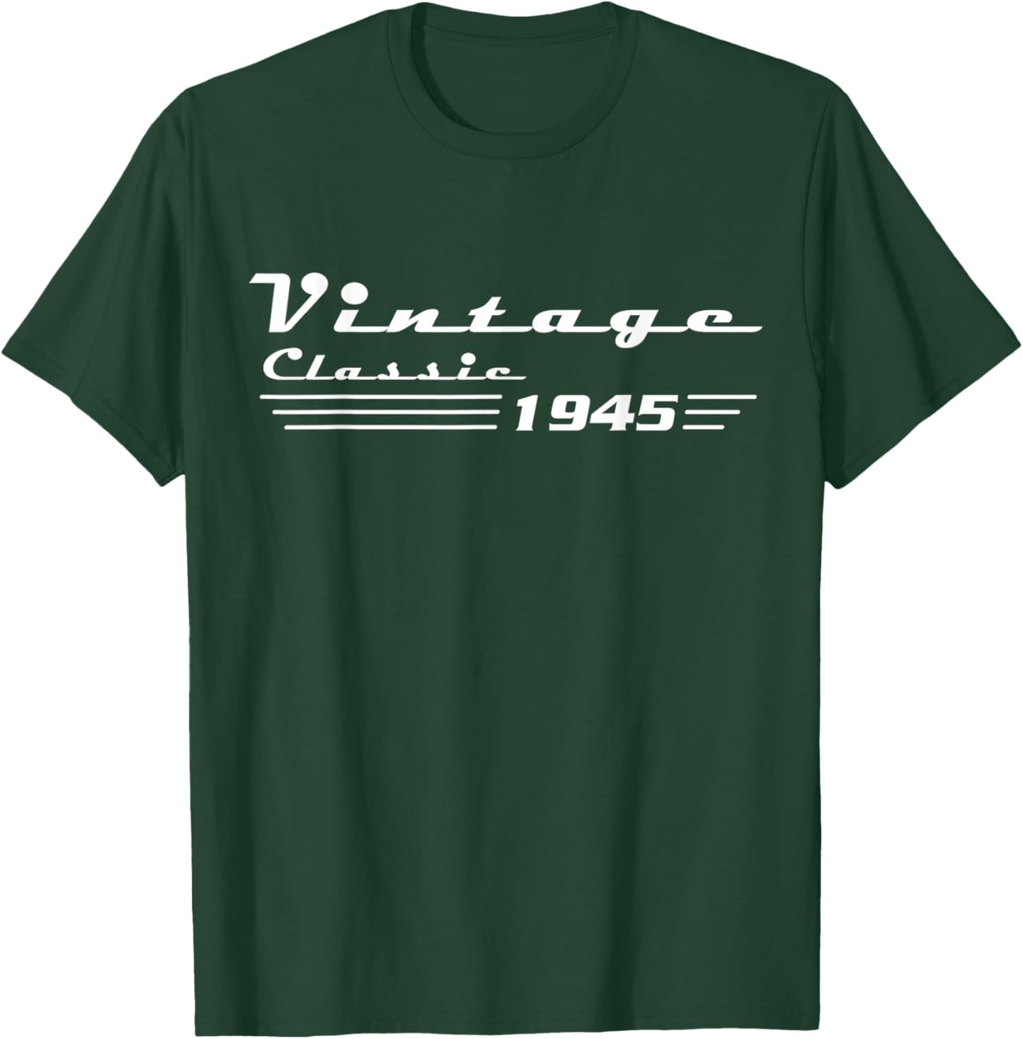Classic 81 Birthday Decorations Men 81yr 1945 81th Birthday T-Shirt - T-Shirt | Forest