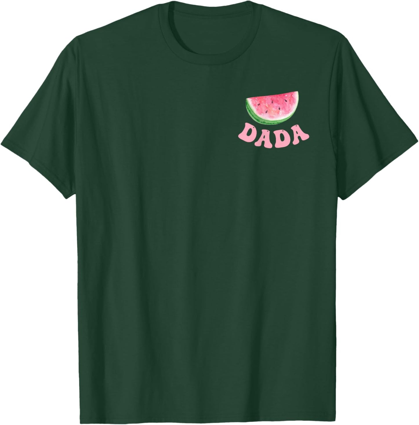 Dada Watermelon 1st Birthday One in A Melon Matching Family T-Shirt - T-Shirt | Forest