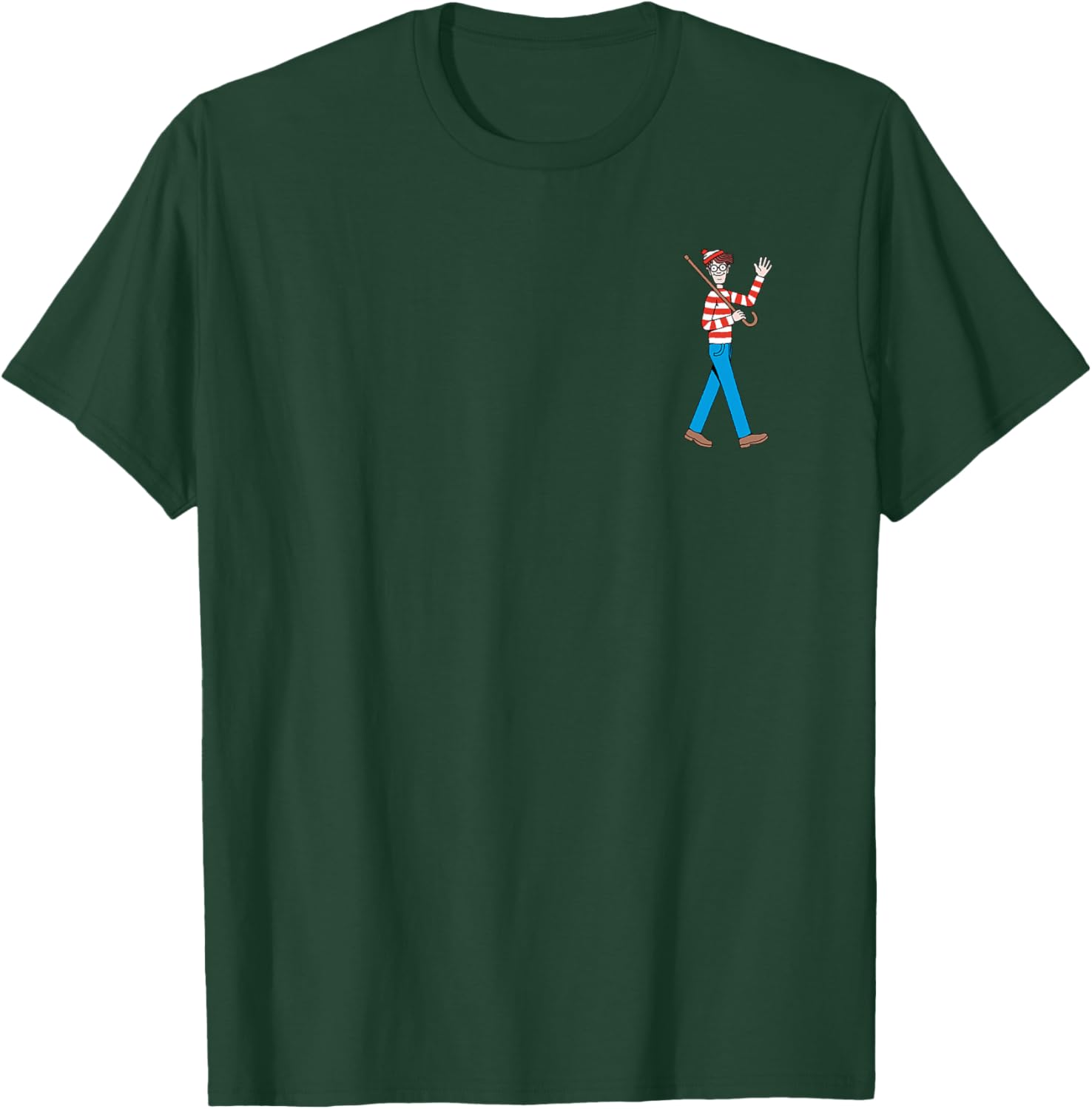 Marching Search Front & Back T-Shirt - T-Shirt | Forest