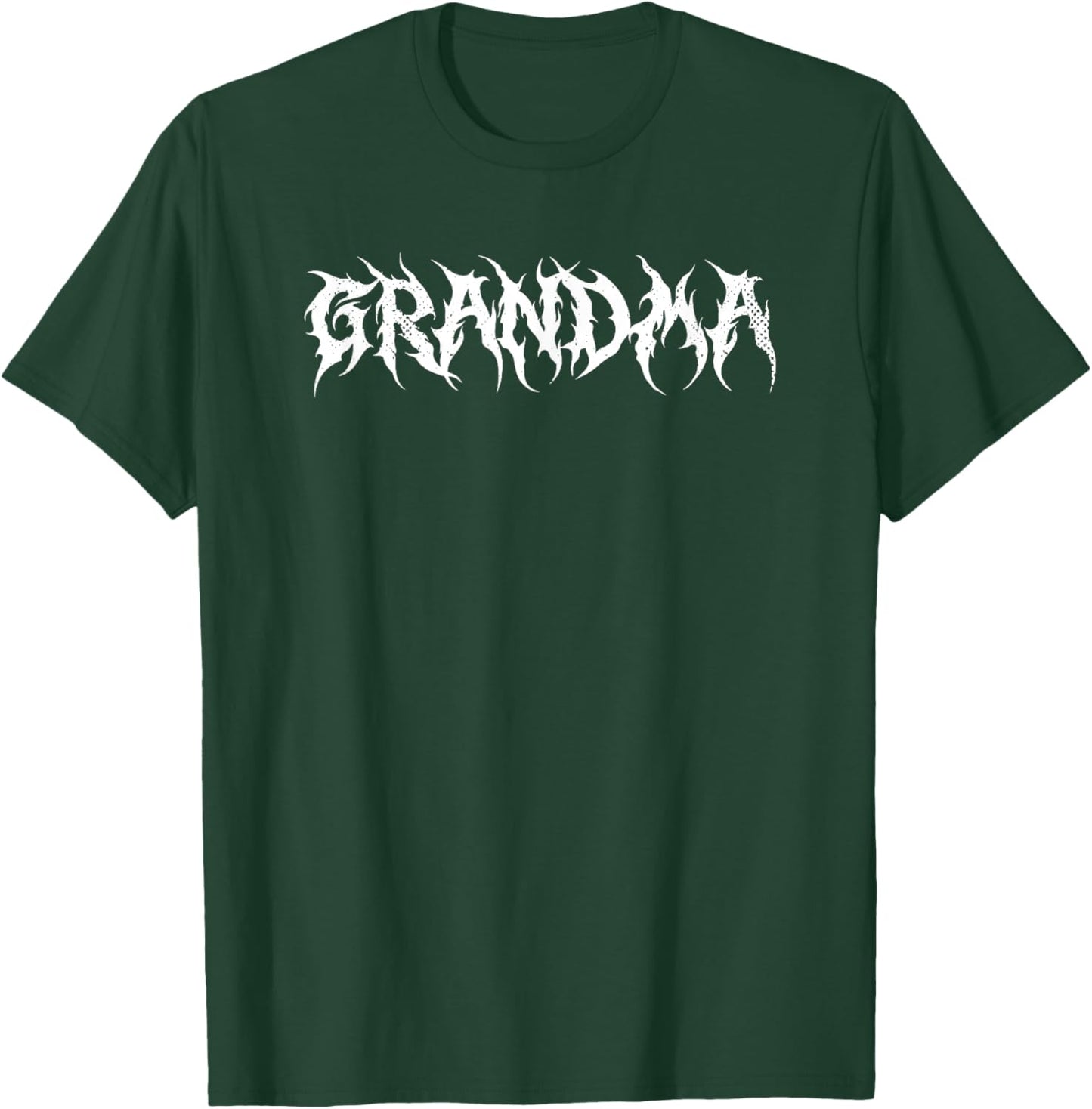 Goth Grandma Rocker Gothic Style Design T-Shirt - T-Shirt | Forest