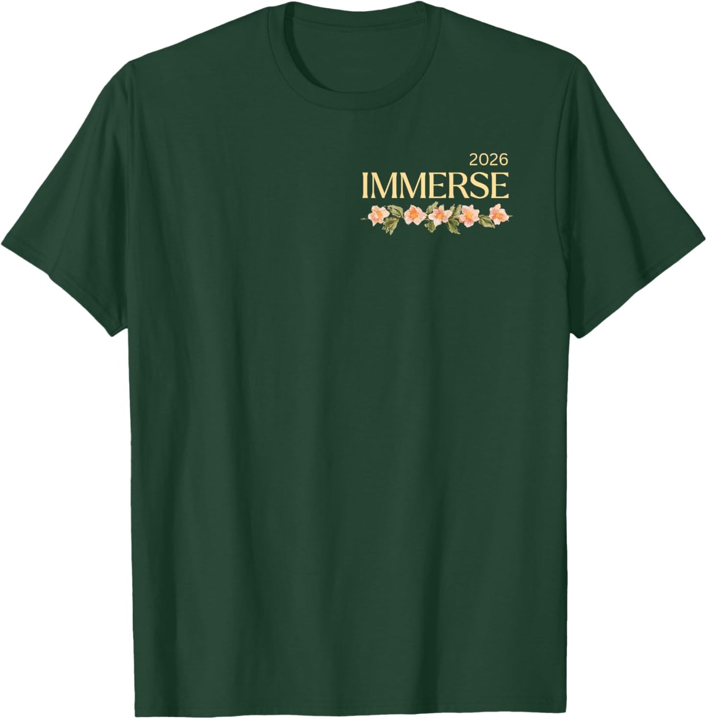 AHS Dance Program - Immerse 2026 Souvenir T-Shirt - T-Shirt | Forest