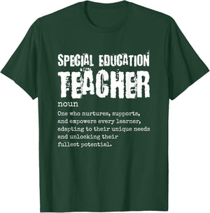 Special Education Teacher T-Shirt - T-Shirt | Forest