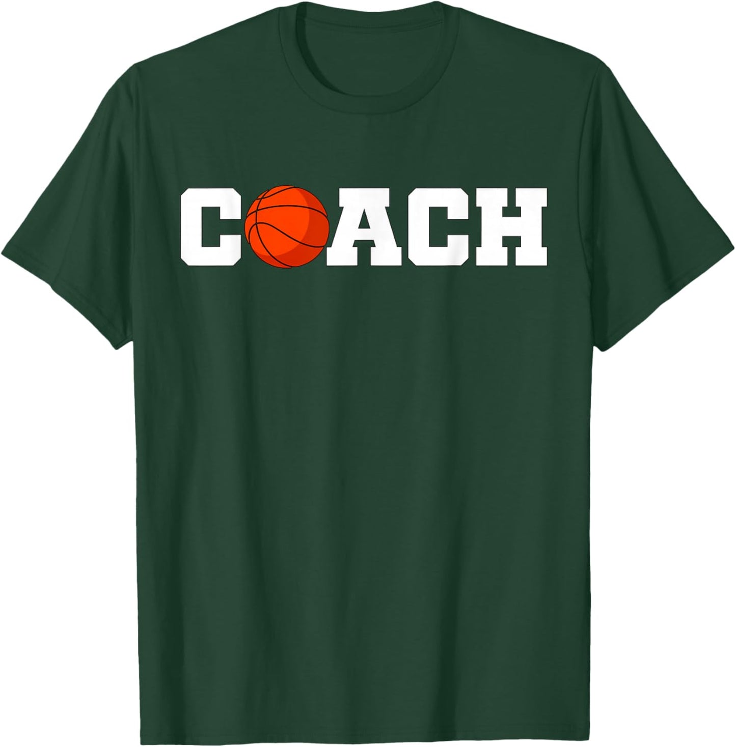 Basketball Coach T-Shirt - T-Shirt | Forest