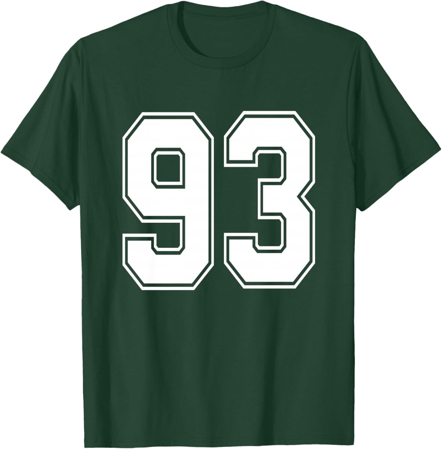 #93 Numéro 93 Sports.Maillot Mon Joueur préféré #93 Haut de Gamme T-Shirt - T-Shirt | Forest
