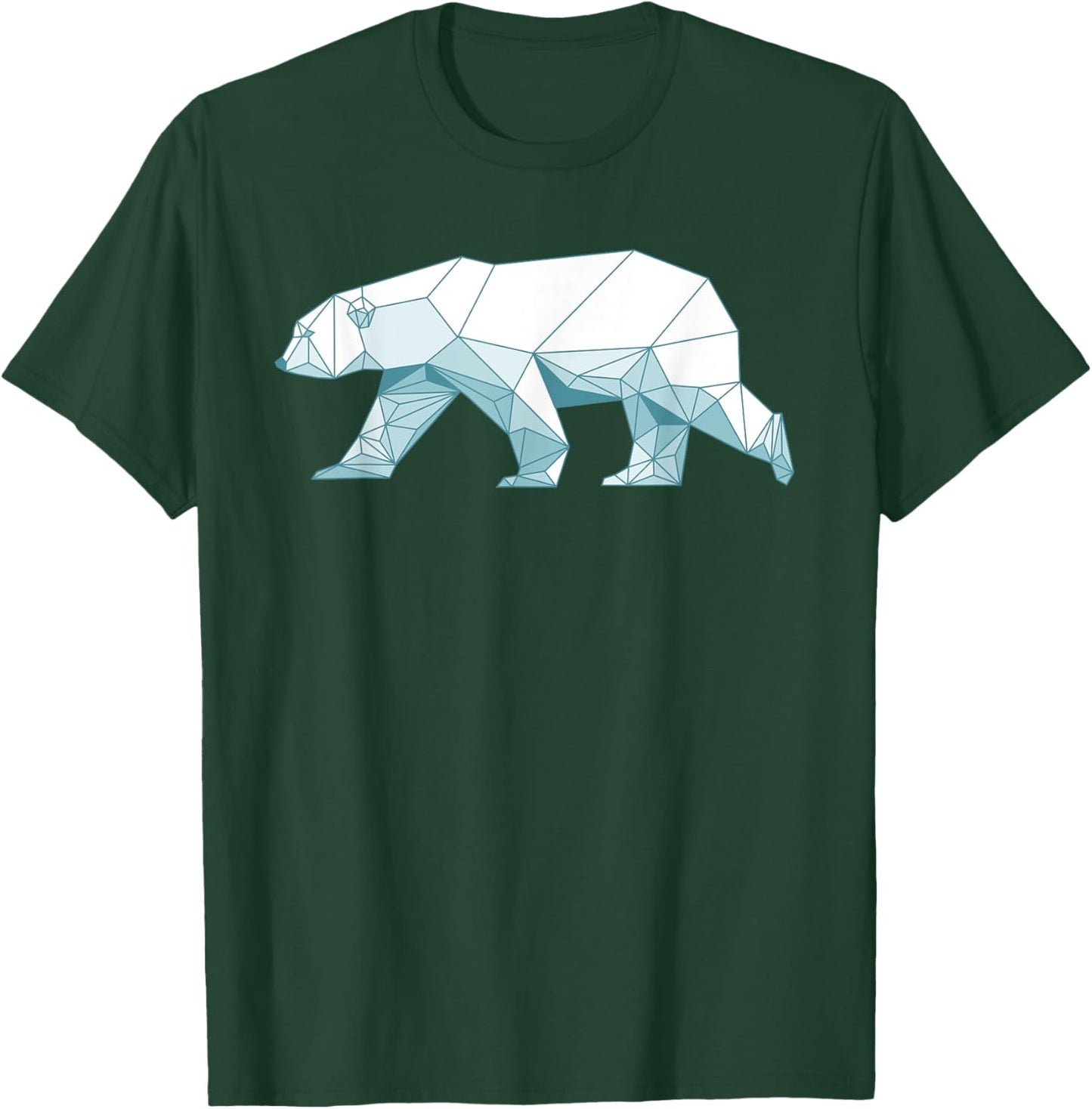 Cool Polar Bear Design Women Arctic Polar Bear Lover T-Shirt - T-Shirt | Forest