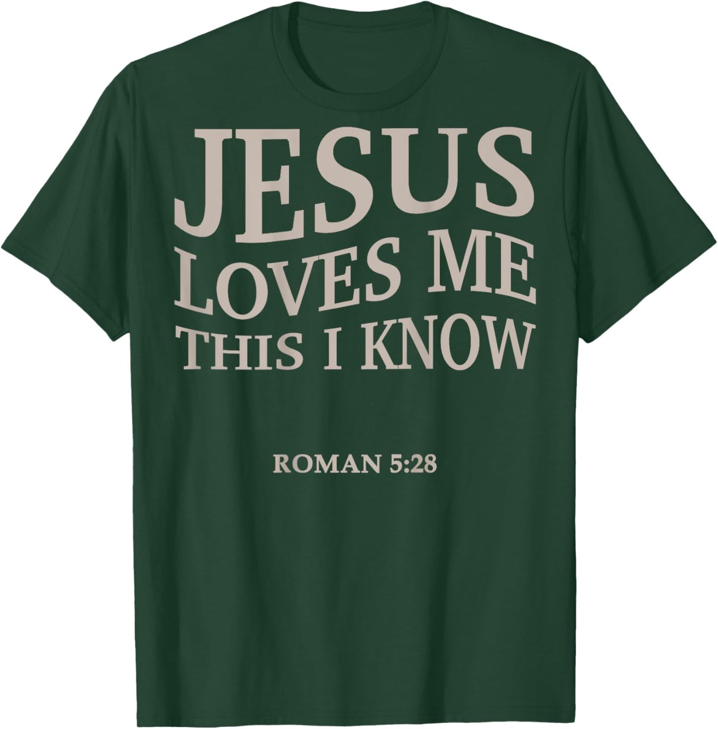 Christian Jesus Love Me This I Know Girl Boy Toddler Men God T-Shirt - T-Shirt | Forest