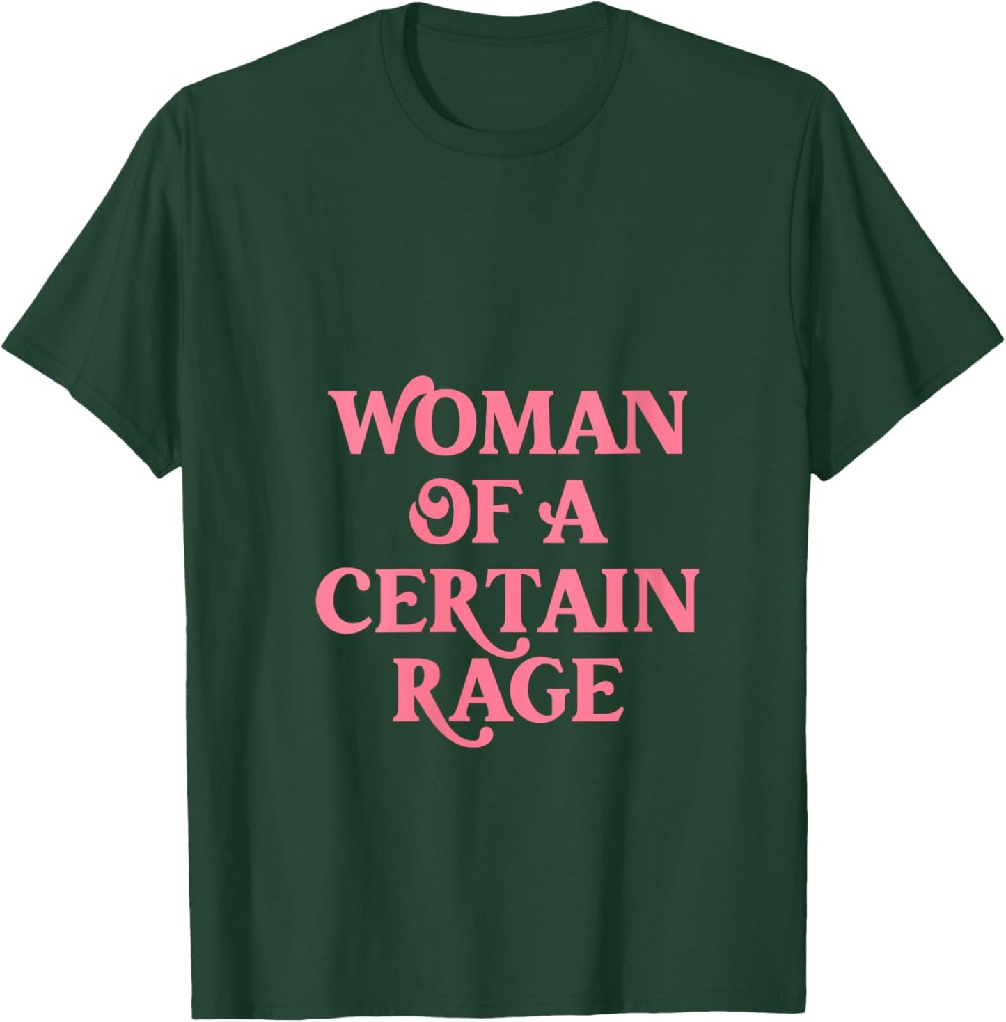 Women's Woman, of A Certain Rage V-Neck T-Shirt - T-Shirt | Forest