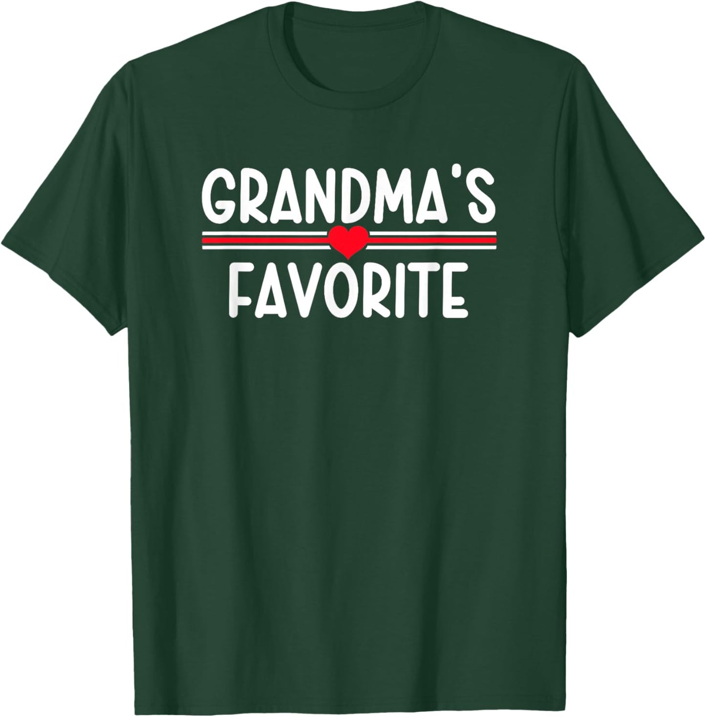 Grandmas Favorite T-Shirt - T-Shirt | Forest