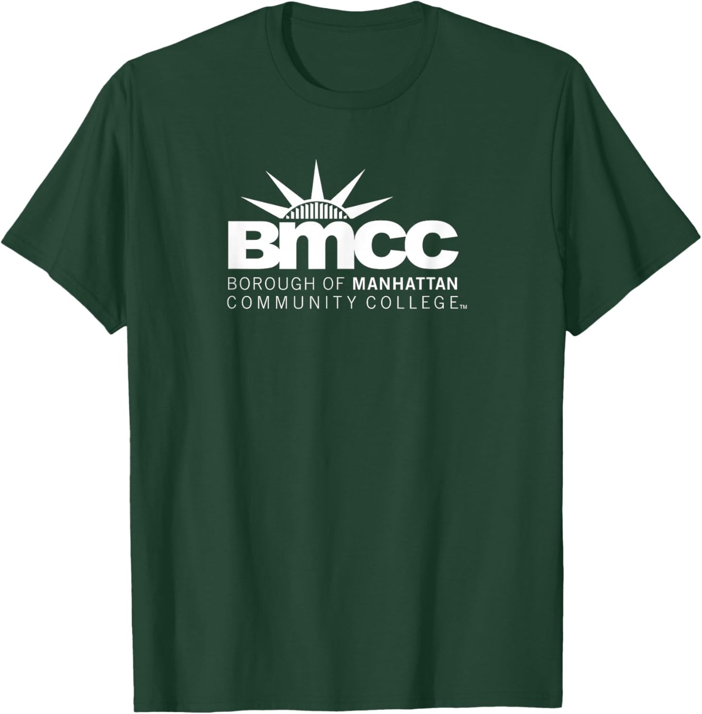 Manhattan Community College BMCC Panthers Primary Logo T-Shirt - T-Shirt | Forest