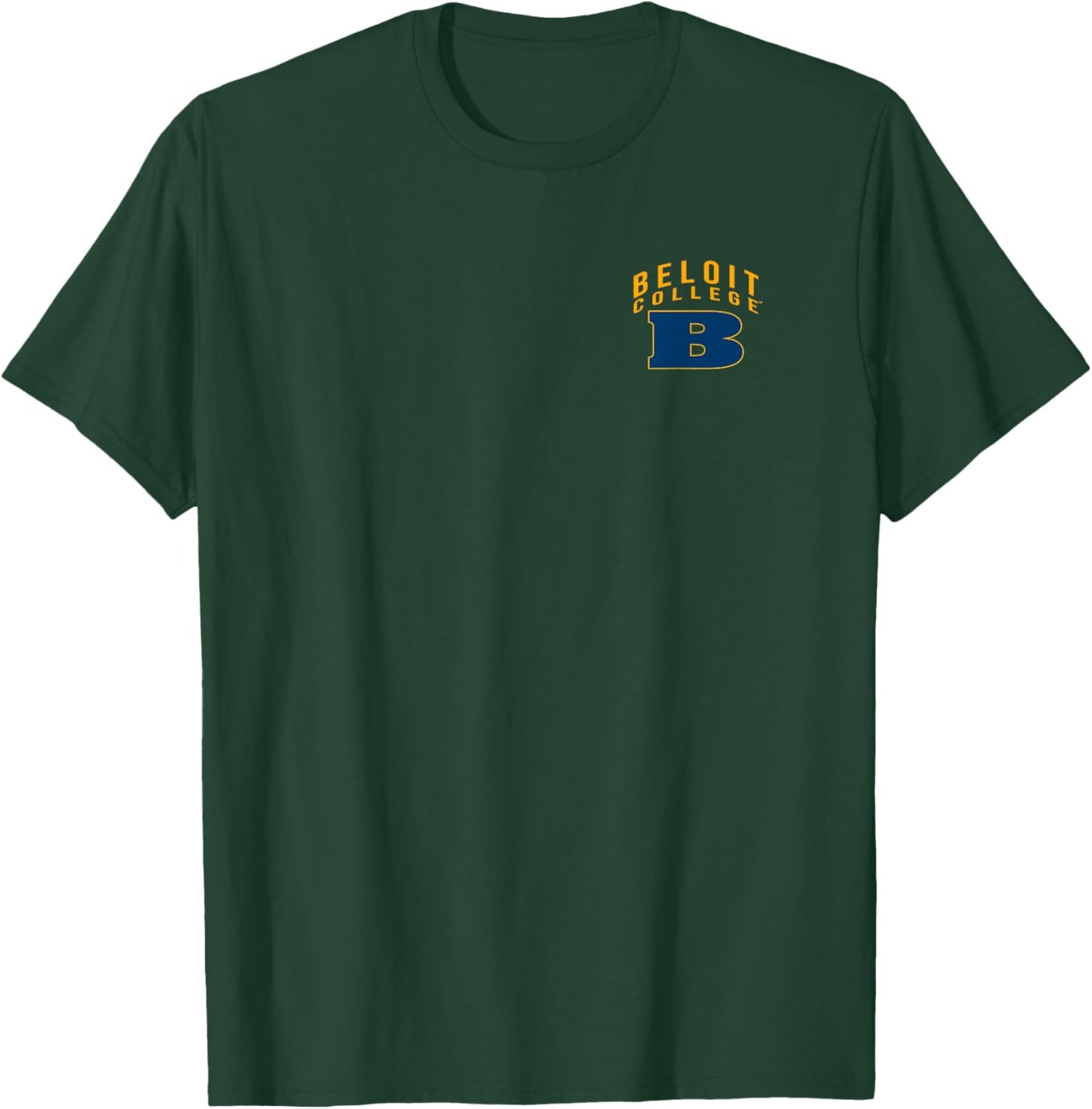 Beloit College Buccaneers Primary Left Chest T-Shirt - T-Shirt | Forest