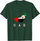 Drapeau des Émirats Arabes Unis patriotiques pour Hommes, Femmes, Enfants, Émirats Arabes Unis T-Shirt - T-Shirt | Forest