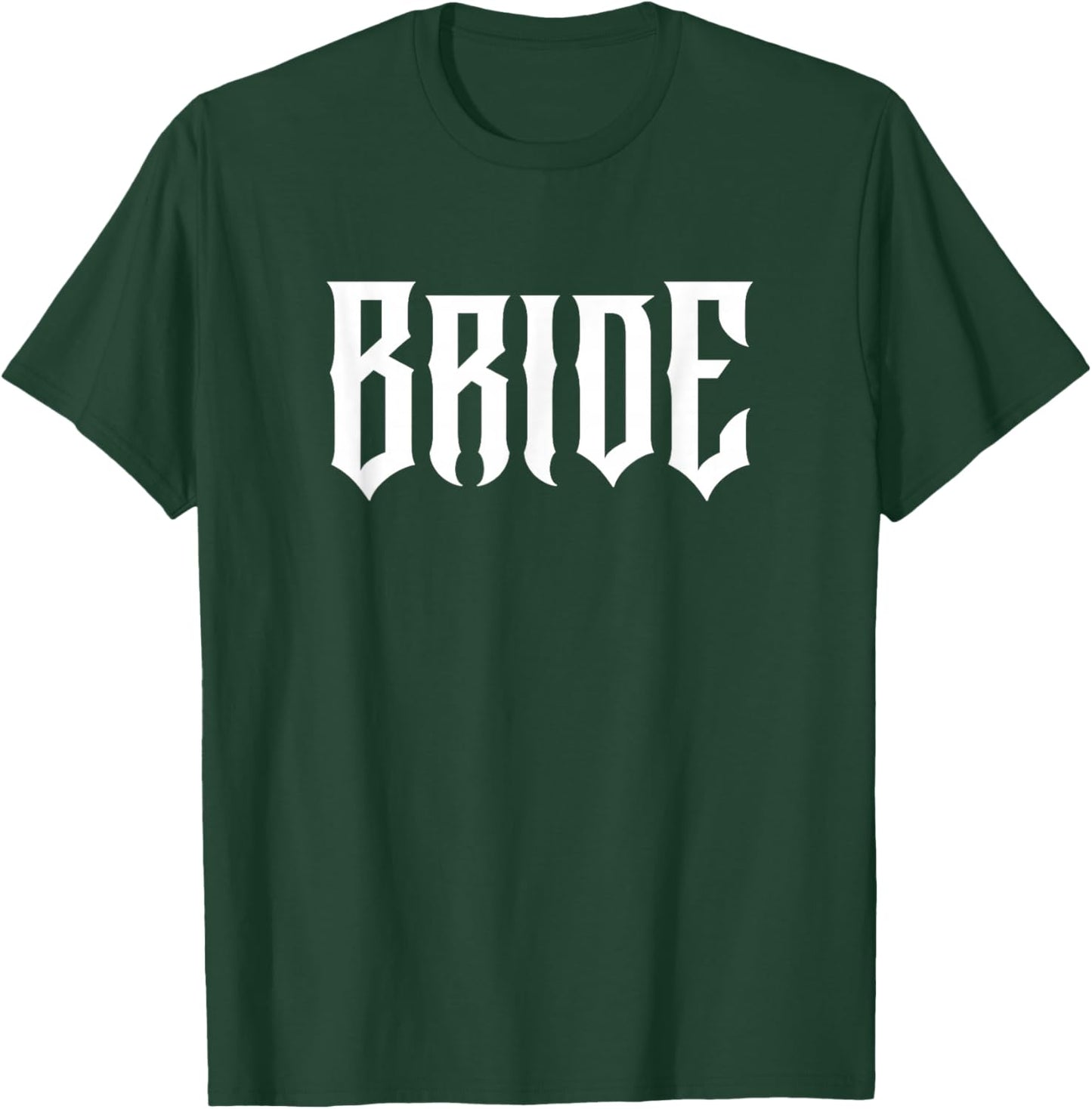 Heavy Metal Rock Bride T-Shirt - T-Shirt | Forest